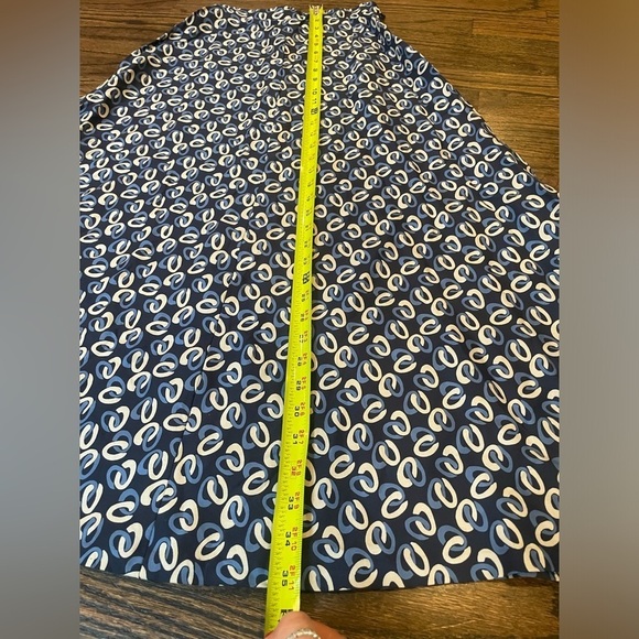 Ralph Lauren Polo Midi Geometric Equestrian Print Skirt - Picture 10 of 12